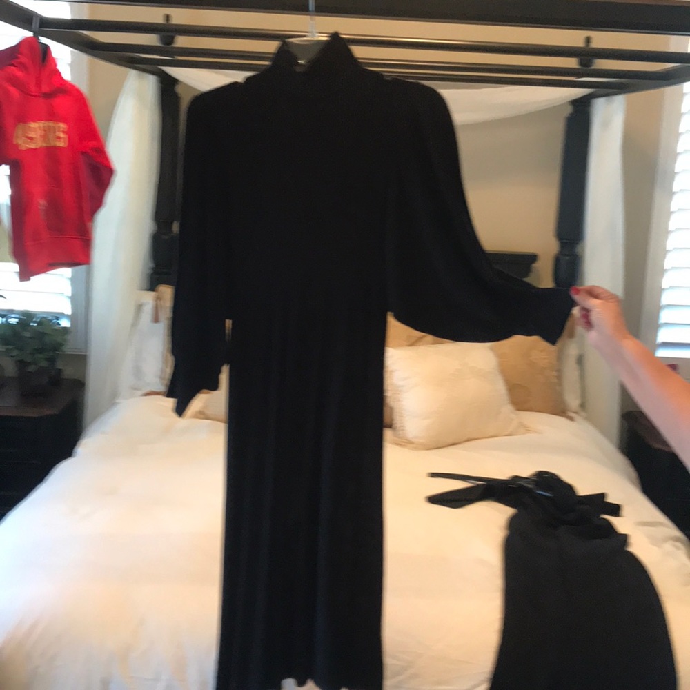 Turtle neck 3/4 sleeve Dress